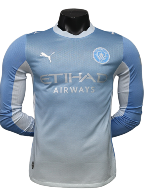 Manchester City Maillot Domicile Manches Longues 2026-27 – Version Joueur