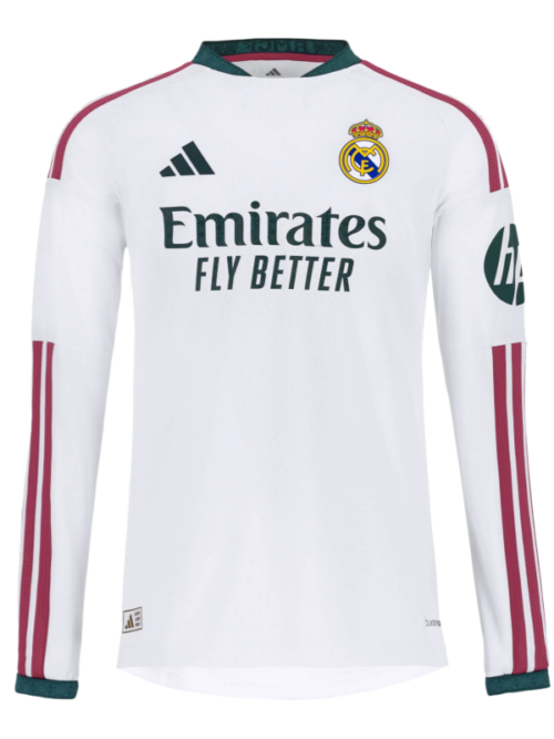 Real Madrid Maillot Domicile Manches Longues 2026-27 – Version Fan