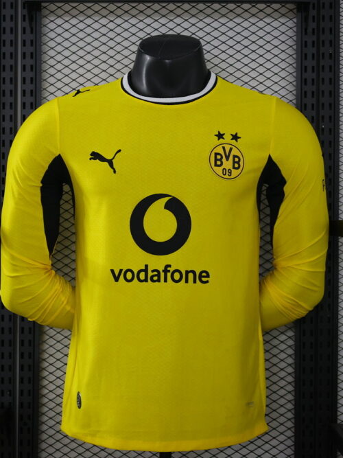 Borussia Dortmund Authentique Maillot Domicile Manches Longues 2026-27