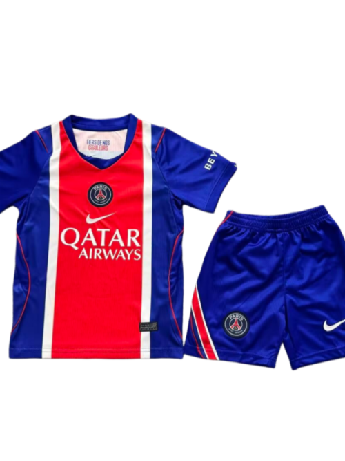 PSG Maillot Domicile Enfant + Short 2026-27 – Version Fan