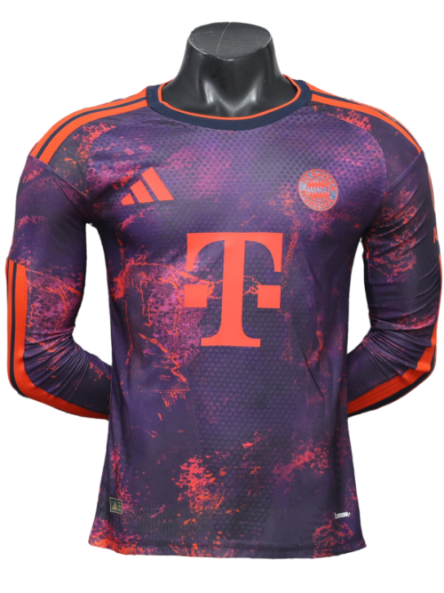 Bayern Munich Maillot Extérieur Manches Longues 2026-27 – Version Joueur