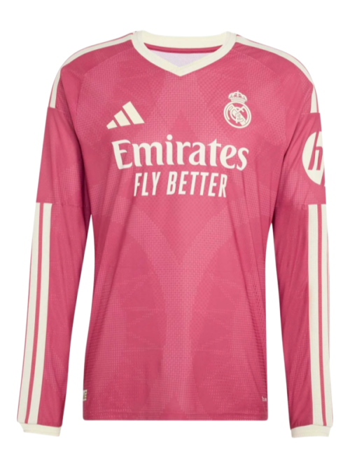 Real Madrid Maillot Extérieur Manches Longues 2026-27 – Version Fan