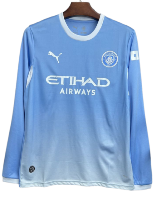 Manchester City Maillot Domicile Manches Longues 2026-27 – Version Fan