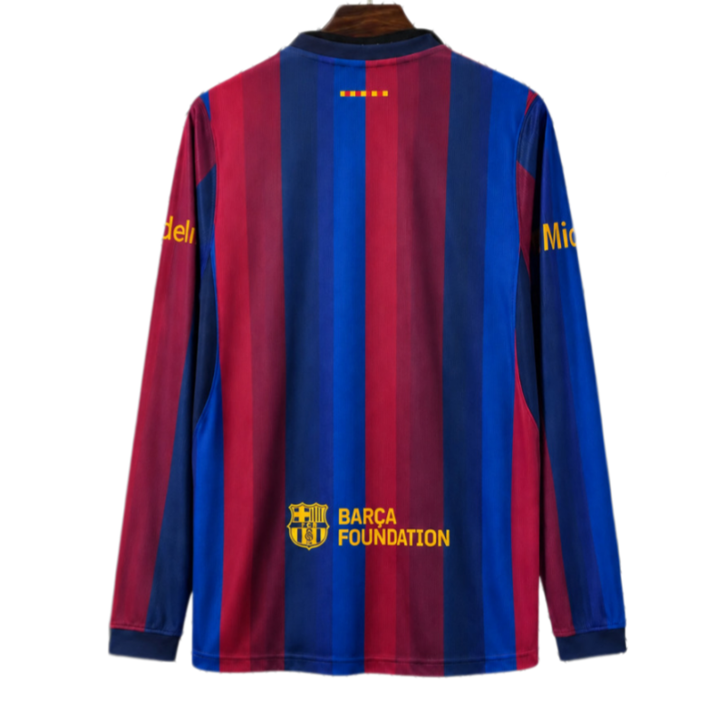 FC Barcelone Maillot Domicile Manches Longues 2026-27 – Version Fan – Image 2