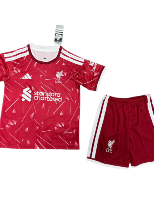 Liverpool Maillot Domicile Enfant + Short 2026-27 – Version Fan