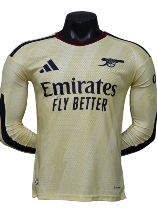 Arsenal Maillot Third Manches Longues 2026-27 – Version Joueur