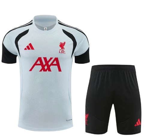 Liverpool Ensemble d'Entraînement Blanc Cassé Adulte & Enfant 2026-27 – Version Fan